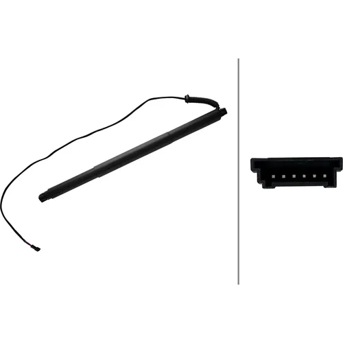 Elektromotor, zadná kapota HELLA 6NW 358 425-451