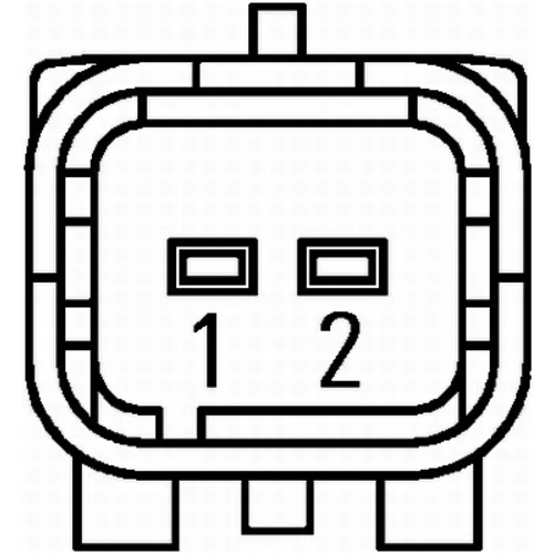 Snímač počtu otáčok kolesa 6PU 010 039-091 /HELLA/ - obr. 1