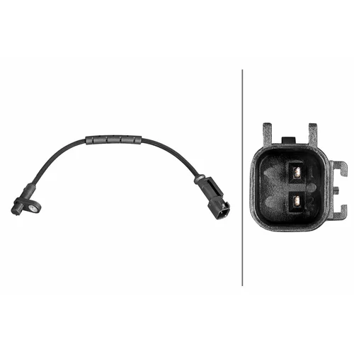 Snímač počtu otáčok kolesa HELLA 6PU 358 216-591
