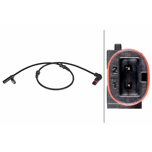 Snímač počtu otáčok kolesa HELLA 6PU 358 216-721