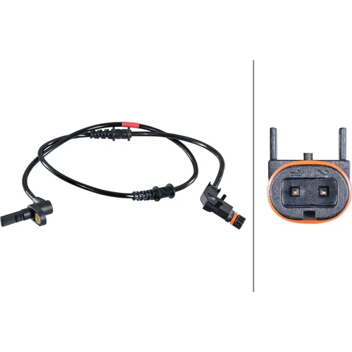 Snímač počtu otáčok kolesa HELLA 6PU 358 422-101