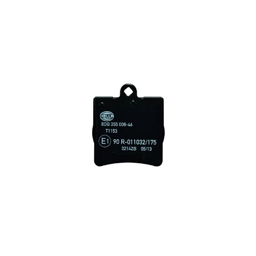 Sada brzdových platničiek kotúčovej brzdy 8DB 355 008-461 /HELLA/ - obr. 1