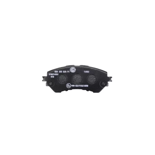 Sada brzdových platničiek kotúčovej brzdy 8DB 355 025-711 /HELLA/ - obr. 1