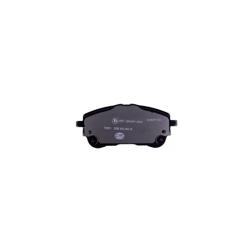 Sada brzdových platničiek kotúčovej brzdy 8DB 355 040-191 /HELLA/ - obr. 1