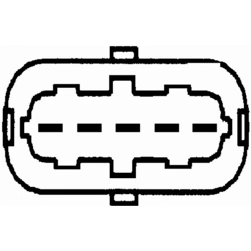 Merač hmotnosti vzduchu 8ET 009 142-991 /HELLA/ - obr. 1