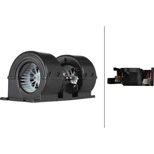 Vnútorný ventilátor HELLA 8EW 366 400-161