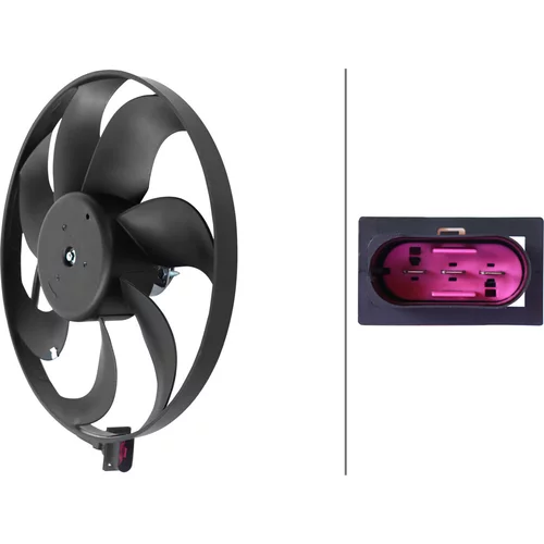 Ventilátor chladenia motora HELLA 8EW 366 420-011