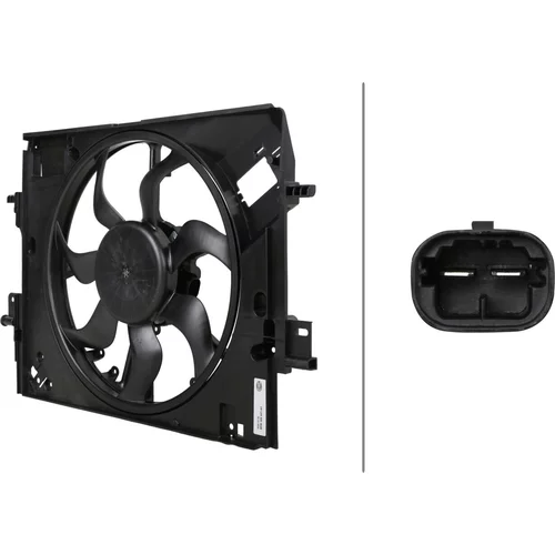 Ventilátor chladenia motora HELLA 8EW 366 421-431