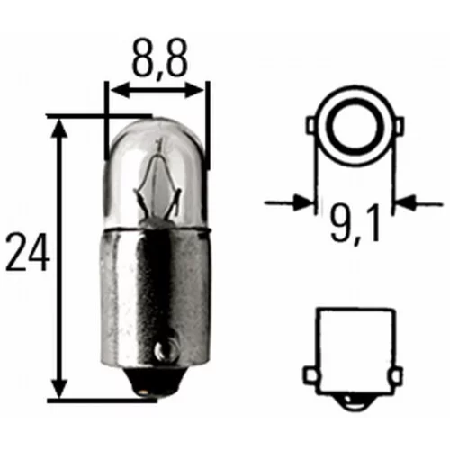 Žiarovka pre osvetlenie vnútorného priestoru 8GP 002 068-241 /HELLA/ - obr. 1