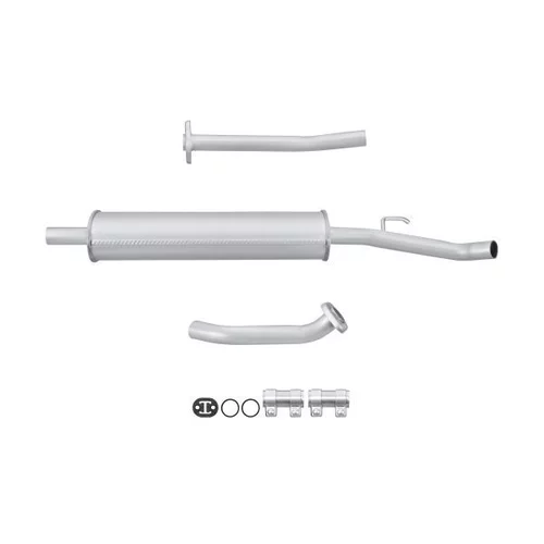 Predný tlmič výfuku 8LB 366 021-821 /HELLA/ - obr. 1