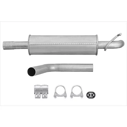 Stredný tlmič výfuku 8LC 366 026-311 /HELLA/ - obr. 1