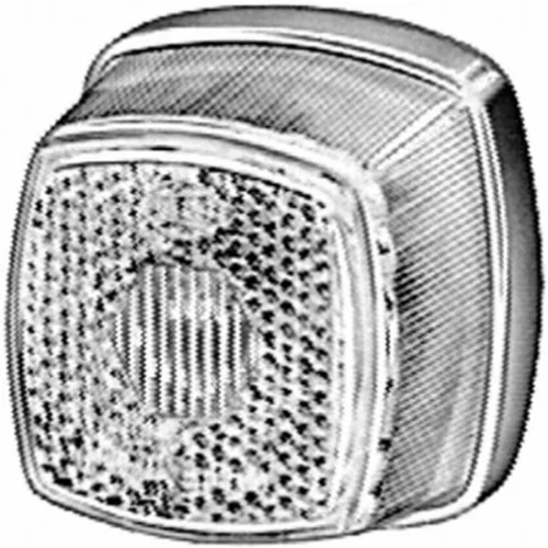 Sklo zadného svetla 9EL 117 334-001 /HELLA/