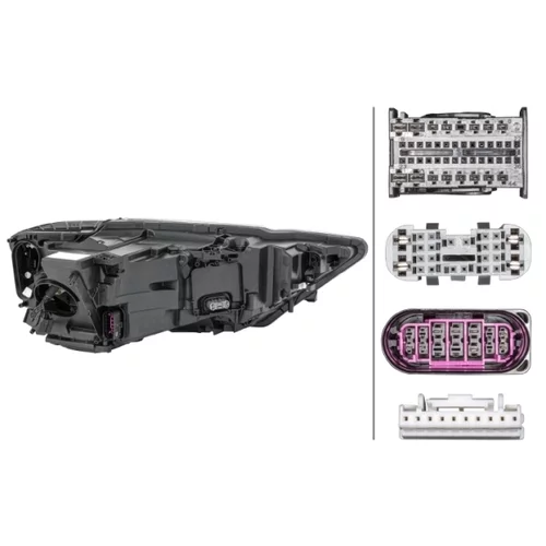 Hlavný svetlomet 1EX 012 865-411 /HELLA/ - obr. 1