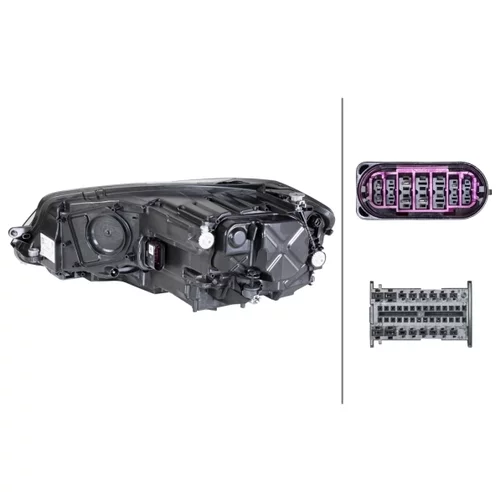 Hlavný svetlomet 1EX 013 924-701 /HELLA/ - obr. 1