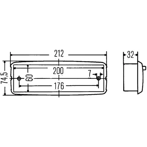 Vnútorné svetlo 2JA 002 661-001 /HELLA/ - obr. 1