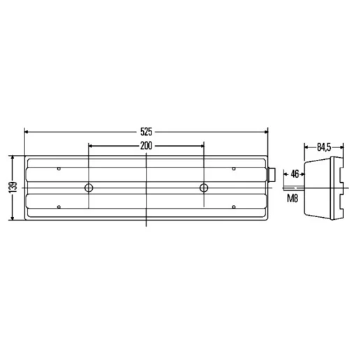 Zadné svetlo 2VP 007 500-521 /HELLA/ - obr. 2