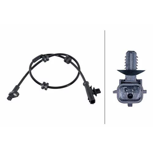 Snímač počtu otáčok kolesa HELLA 6PU 358 252-021