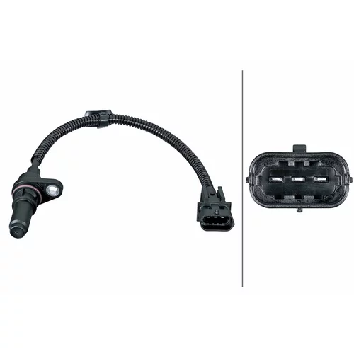 Snímač impulzov kľukového hriadeľa HELLA 6PU 358 381-031