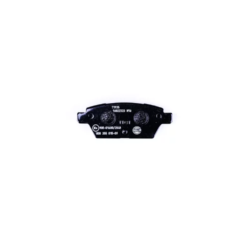 Sada brzdových platničiek kotúčovej brzdy 8DB 355 015-091 /HELLA/ - obr. 1