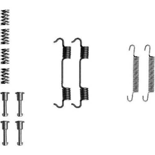 Sada príslušenstva čeľustí parkovacej brzdy 8DZ 355 201-801 /HELLA/