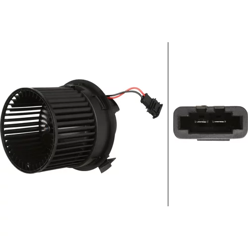 Vnútorný ventilátor HELLA 8EW 366 400-861