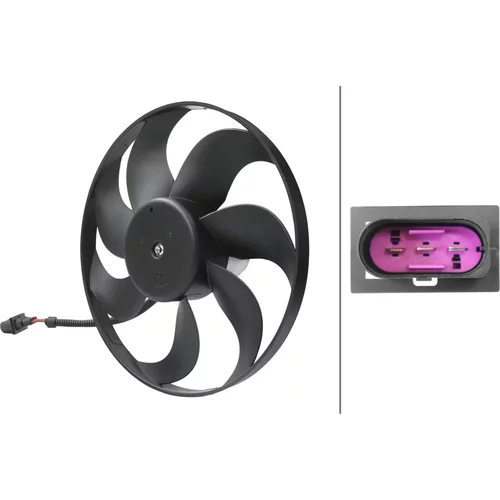 Ventilátor chladenia motora HELLA 8EW 366 420-081