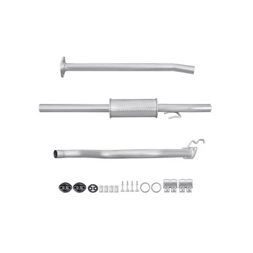 Stredný tlmič výfuku 8LC 366 024-291 /HELLA/ - obr. 1