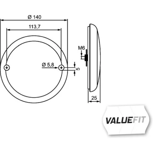 Zadné svetlo 2SD 357 026-001 /HELLA/ - obr. 1