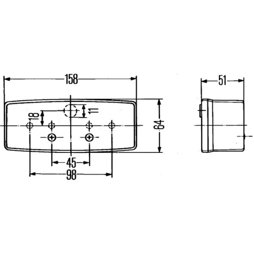 Zadné svetlo 2SE 997 111-011 /HELLA/ - obr. 2