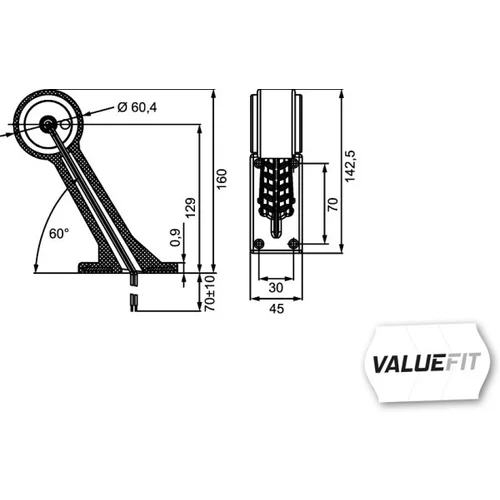 Obrysové svetlo 2XS 357 004-031 /HELLA/ - obr. 1