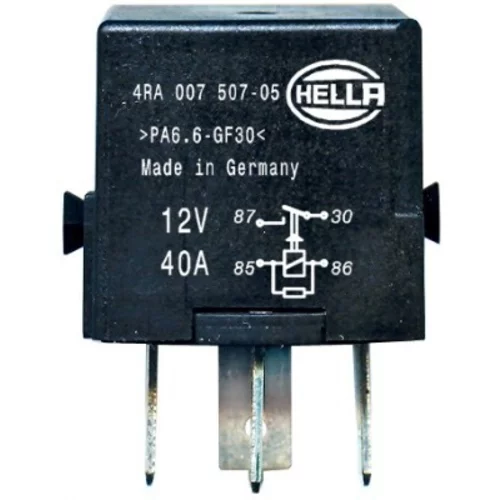 Relé pracovného prúdu HELLA 4RA 007 507-051