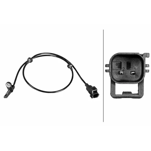 Snímač počtu otáčok kolesa HELLA 6PU 358 216-381