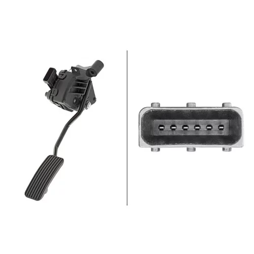 Snímač polohy plynového pedálu HELLA 6PV 010 946-091
