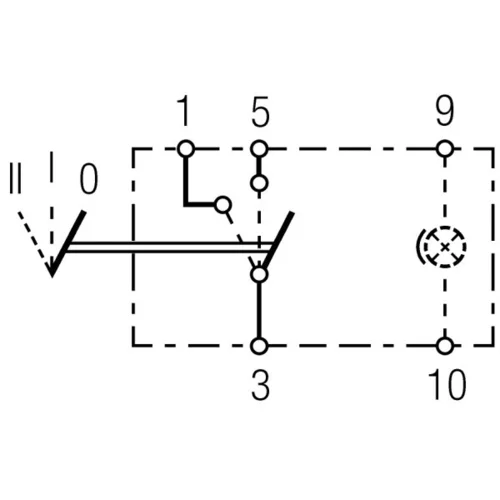 Spínač 6RH 007 832-341 /HELLA/ - obr. 1