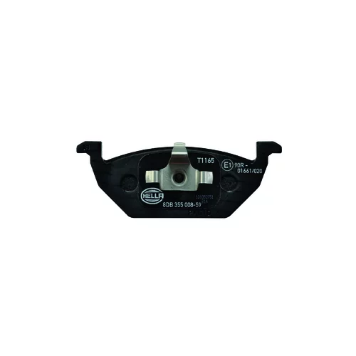 Sada brzdových platničiek kotúčovej brzdy 8DB 355 008-591 /HELLA/ - obr. 1