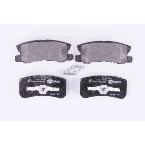 Sada brzdových platničiek kotúčovej brzdy 8DB 355 009-691 /HELLA/ - obr. 1