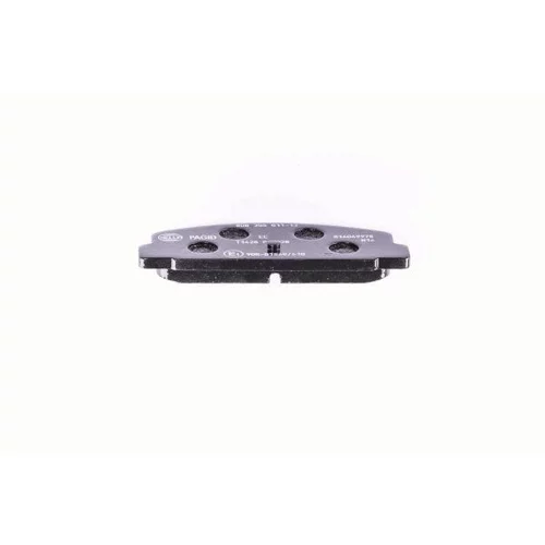 Sada brzdových platničiek kotúčovej brzdy 8DB 355 011-131 /HELLA/ - obr. 3
