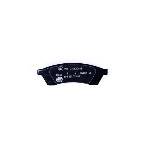 Sada brzdových platničiek kotúčovej brzdy 8DB 355 014-491 /HELLA/ - obr. 1