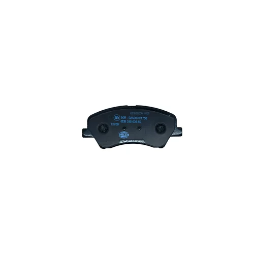 Sada brzdových platničiek kotúčovej brzdy 8DB 355 036-501 /HELLA/ - obr. 1