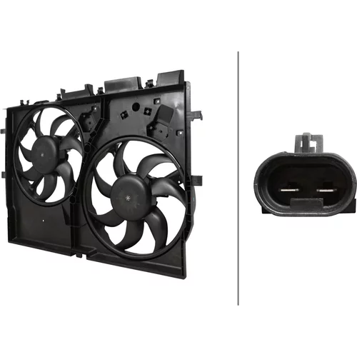 Ventilátor chladenia motora HELLA 8EW 366 420-491