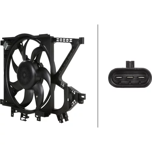 Ventilátor chladenia motora HELLA 8EW 366 421-411