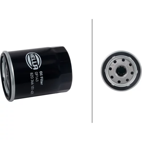 Olejový filter HELLA 8ZO 366 101-431