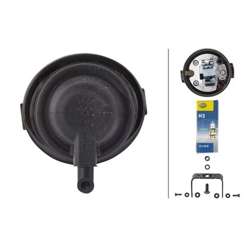 Hmlové svetlo 1NL 008 090-031 /HELLA/ - obr. 1