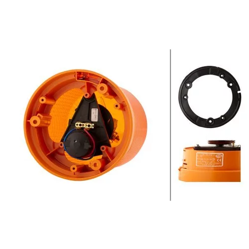 Výstražný otočný maják 2RL 004 958-111 /HELLA/ - obr. 1