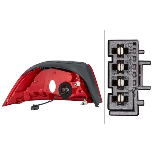 Zadné svetlo 2SD 010 697-101 /HELLA/ - obr. 1