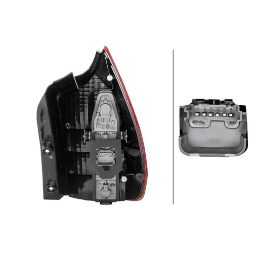 Zadné svetlo 2SK 008 659-111 /HELLA/ - obr. 1