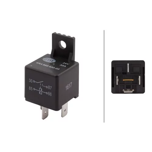 Relé pracovného prúdu HELLA 4RA 965 400-031