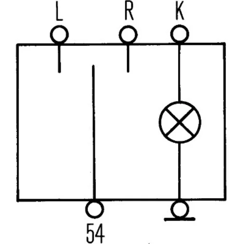 Spínač riadenia 6BA 001 771-017 /HELLA/ - obr. 2