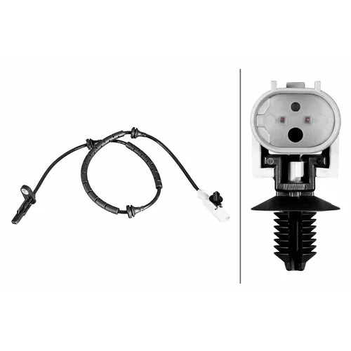 Snímač počtu otáčok kolesa HELLA 6PU 358 216-401