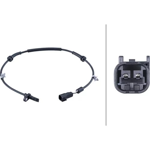 Snímač počtu otáčok kolesa HELLA 6PU 358 252-001
